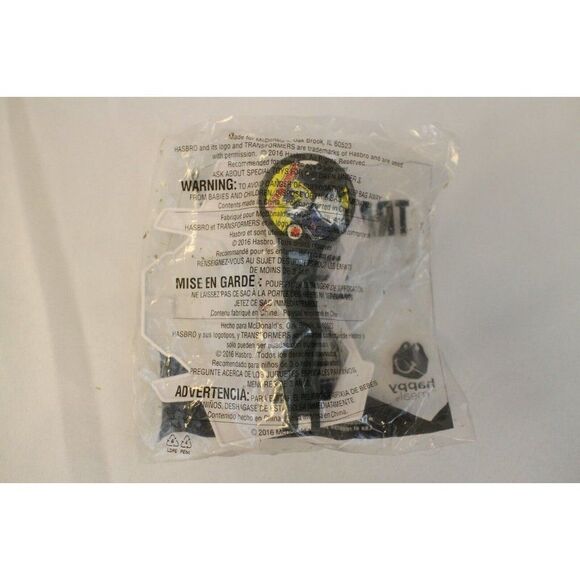 NEW Sealed Transformers Strongarm Mask 2016 McDonald's Happy Meal Toy #6 - Picture 3 of 3
